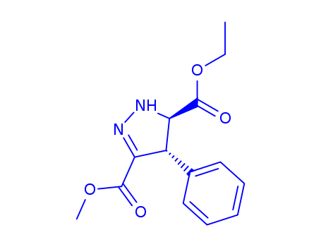 1H-Pyrazole-3,5-dicarboxylicacid, 4,5-dihydro-4-phenyl-, 5-ethyl 3-methyl ester cas  10036-65-4