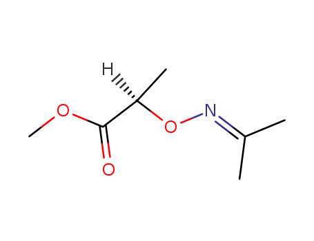 (<i>R</i>)-2-isopropylideneaminooxy-propionic acid methyl ester