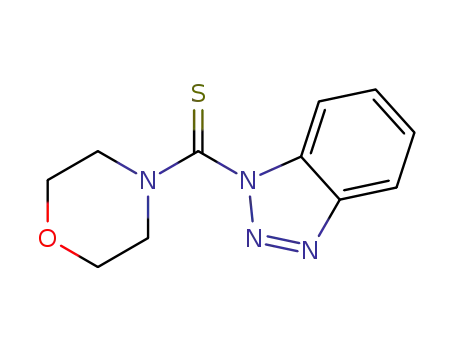 (1H-benzo[d][1,2,3]triazol-1-yl)(morpholino)methanethione