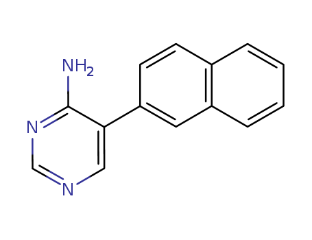 4-Pyrimidinamine,5-(2-naphthalenyl)- cas  5000-31-7