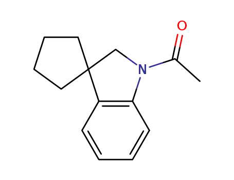 Spiro(cyclopentane-1,3'-indoline), 1'-acetyl-