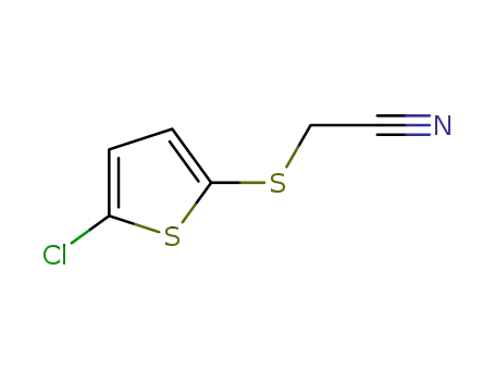 (5-chloro-2-thienylthio)-acetonitrile