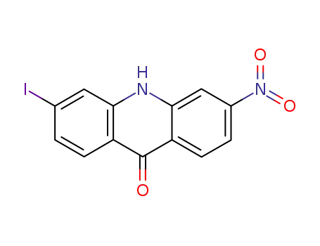 3-iodo-6-nitro-10<i>H</i>-acridin-9-one
