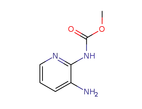 Molecular Structure of 99315-00-1 ((3-Amino-pyridin-2-yl)-carbamic acid methyl ester)