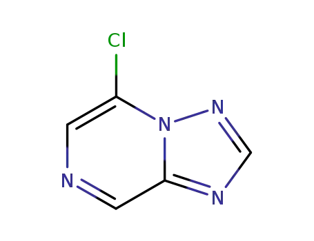 Molecular Structure of 42399-82-6 (5-Chloro-[1,2,4]triazolo[1,5-a]pyrazine)
