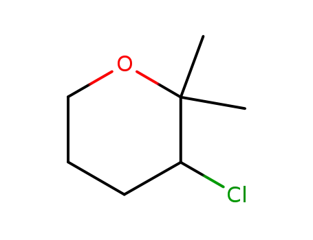 3-chloro-2,2-dimethyl-tetrahydro-pyran