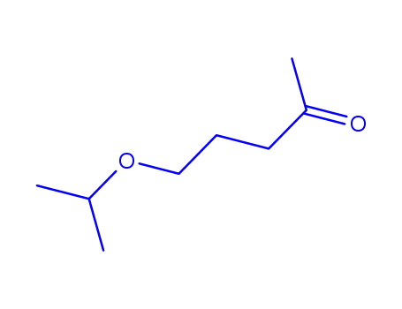 Molecular Structure of 422566-95-8 (2-Pentanone, 5-(1-methylethoxy)- (9CI))