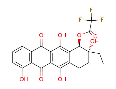 10-O-trifluoroacetyl-γ-rhodomycinone