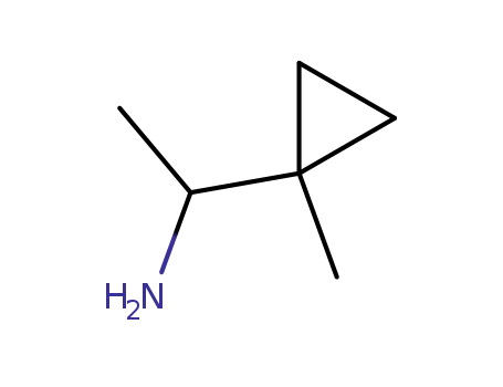 Molecular Structure of 42302-96-5 ((1-Methylcyclopropane)ethylamine)