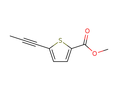 5-prop-1-ynyl-thiophene-2-carboxylic acid methyl ester