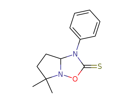 5,5-ジメチル-1-フェニル-ヘキサヒドロピロロ[1,2-b][1,2,4]オキサジアゾール-2-チオン