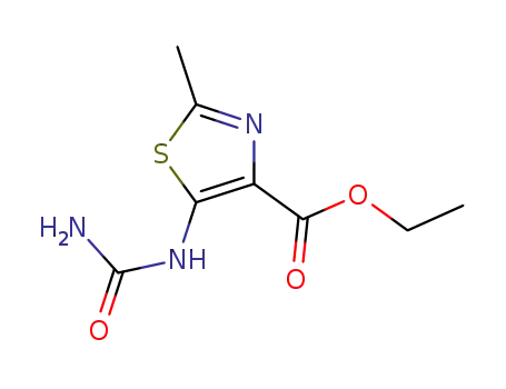 2-methyl-5-ureido-thiazole-4-carboxylic acid ethyl ester