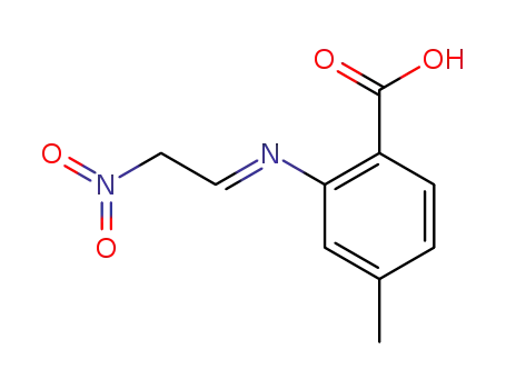 4-methyl-2-(2-nitro-ethylidenamino)-benzoic acid