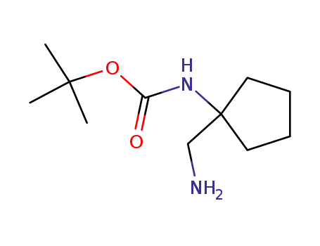(1-Aminomethyl-cyclopentyl)-carbamic acid tert-butyl ester