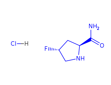 (2S,4S)-4-FLUOROPYRROLIDINE-2-CARBOXAMIDE HYDROCHLORIDE  CAS NO.426844-23-7