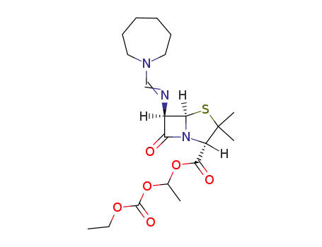 Molecular Structure of 50846-45-2 (BACMECILLINAM)