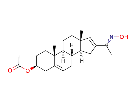 1-(3β-acetoxy-androsta-5,16-dien-16-yl)-ethanone oxime