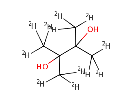 Molecular Structure of 75160-24-6 (PINACOL-D12)