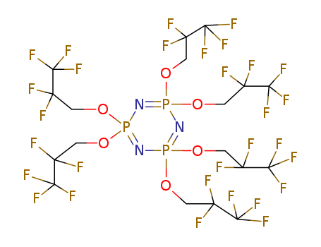 1,3,5,2,4,6-Triazatriphosphorine,2,2,4,4,6,6-hexahydro-2,2,4,4,6,6-hexakis(2,2,3,3,3-pentafluoropropoxy)-(7CI,8CI,9CI) 429-18-5