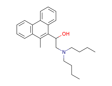 9-Phenanthrenemethanol,a-[(dibutylamino)methyl]-10-methyl- cas  50666-12-1