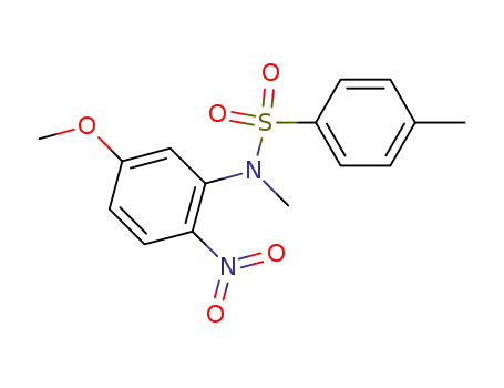 toluene-4-sulfonic acid-(5-methoxy-<i>N</i>-methyl-2-nitro-anilide)