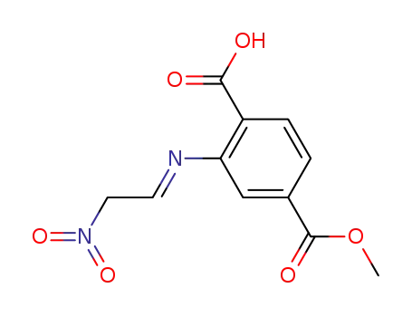 2-(2-nitro-ethylidenamino)-terephthalic acid-4-methyl ester