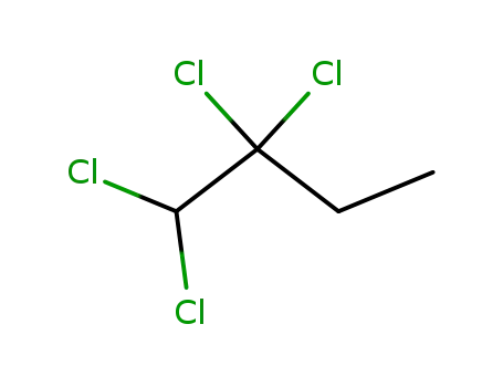 Molecular Structure of 79267-31-5 (1,1,2,2-Tetrachlorobutane)