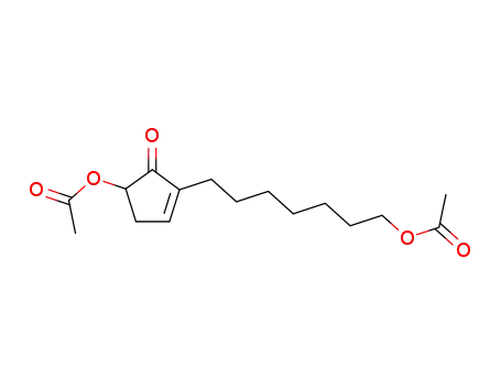 5-acetoxy-2-(7-acetoxyheptyl)cyclopent-2-enone