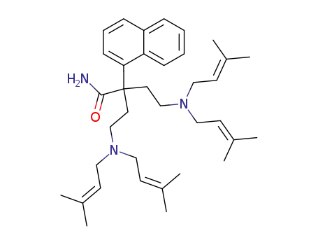 α,α-비스[2-[비스(3-메틸-2-부테닐)아미노]에틸]-1-나프탈렌아세트아미드