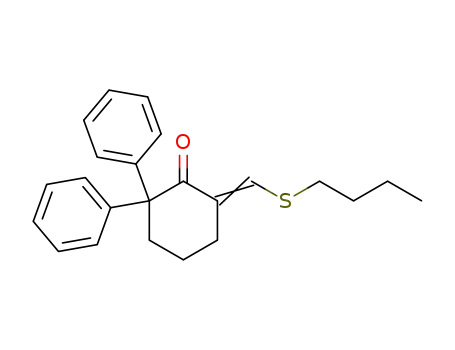 시클로헥사논, 6-[(부틸티오)메틸렌]-2,2-디페닐-