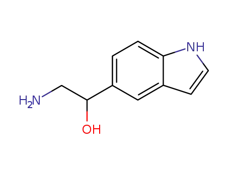 Molecular Structure of 508233-98-5 (1H-Indole-5-methanol,-alpha--(aminomethyl)-(9CI))