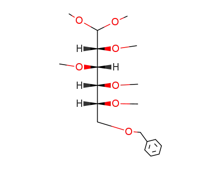 <i>O</i><sup>6</sup>-benzyl-<i>O</i><sup>2</sup>,<i>O</i><sup>3</sup>,<i>O</i><sup>4</sup>,<i>O</i><sup>5</sup>-tetramethyl-<i>D</i>-glucose dimethyl acetal