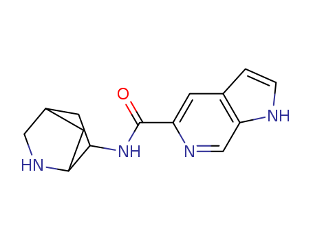 1H-pyrrolo[2,3-c]pyridine-5-carboxamide,n-2-azabicyclo[2.2.1]hept-6-yl-