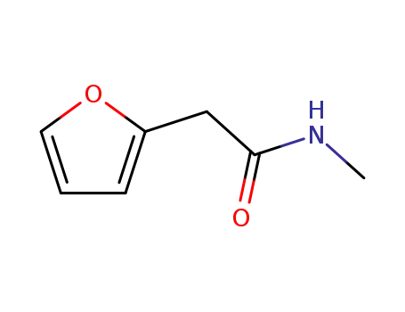 Molecular Structure of 50618-94-5 (N-Methyl-2-furanacetamide)