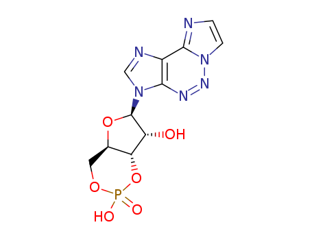 3H-Diimidazo[1,2-c:4',5'-e][1,2,3]triazine,3-(3,5-O-phosphinico-b-D-ribofuranosyl)- (9CI)                                                                                                               