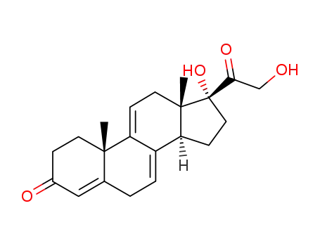 17,21-dihydroxy-pregna-4,7,9<sup>(11)</sup>-triene-3,20-dione