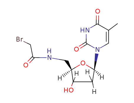 5'-브로모아세트아미도-5'-데옥시티미딘