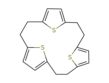19,20,21-trithiatetracyclo[14.2.1.1<sup>3.6</sup>.1<sup>9,12</sup>]heneicosa-4,6,10,12,16,18-hexaene