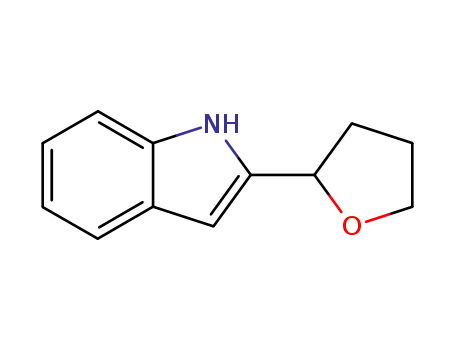 Molecular Structure of 50640-01-2 (2-(Tetrahydrofuran-2-yl)-1H-indole)