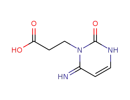 Molecular Structure of 50615-41-3 (3-(2-carboxyethyl)cytosine)
