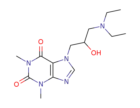 7-[3-(diethylamino)-2-hydroxypropyl]-1,3-dimethyl-3,7-dihydro-1H-purine-2,6-dione