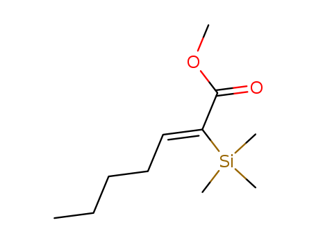 METHYL (Z)-2-(TRIMETHYLSILYL)-2-HEPTENOATE