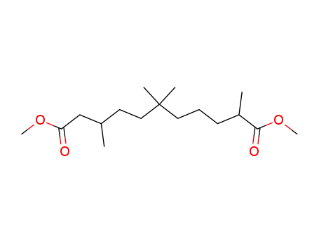 optically inactive 2,6,6,9-tetramethyl-undecanedioic acid dimethyl ester