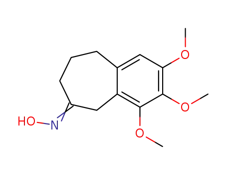 Molecular Structure of 50823-55-7 (2,3,4-Trimethoxy-5,7,8,9-tetrahydro-6H-benzocyclohepten-6-one oxime)