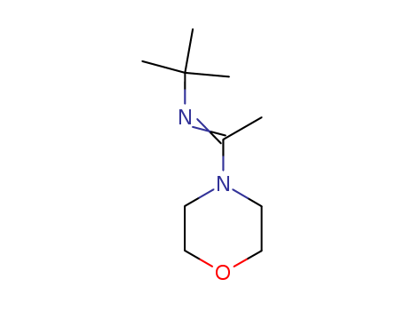2-Propanamine,2-methyl-N-[1-(4-morpholinyl)ethylidene]- cas  42717-41-9
