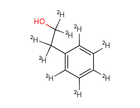 Molecular Structure of 42950-74-3 (2-PHENYL-D5-ETHAN-1,1,2,2-D4-OL)