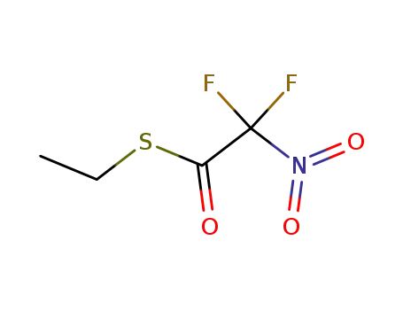 Nitrodifluorthiolessigsaeure-thioaethylester