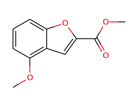 2-Benzofurancarboxylic acid, 4-methoxy-, methyl ester
