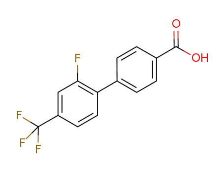 4- (2- 플루오로 -4- (트리 플루오로 메틸) 페닐) 벤조산