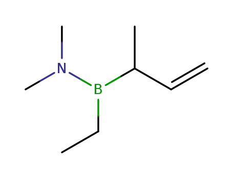 Ethyl(N,N-dimethylamino)(1-methyl-2-propenyl)borane